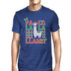 Falala Llama Mens Cute Graphic Design T-Shirt Best Present For Him