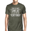Fat Crying Mens Funny Workout Shirt Work Out Theme T-Shirt Gifts