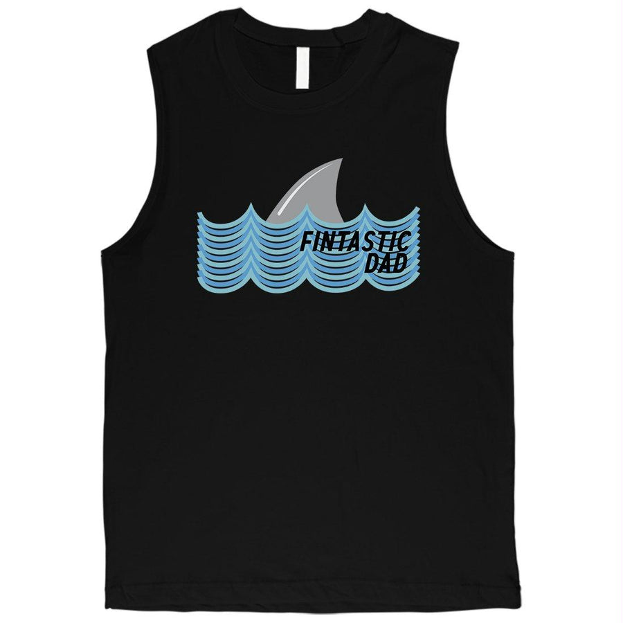 Fintastic Dad Mens Muscle Shirt