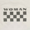Cotton Checkerboard T-Shirt - White