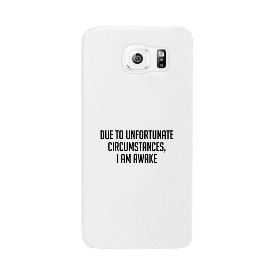 I'm Awake White Ultra Slim Cute Phone Cases For Apple, Samsung Galaxy, LG, HTC
