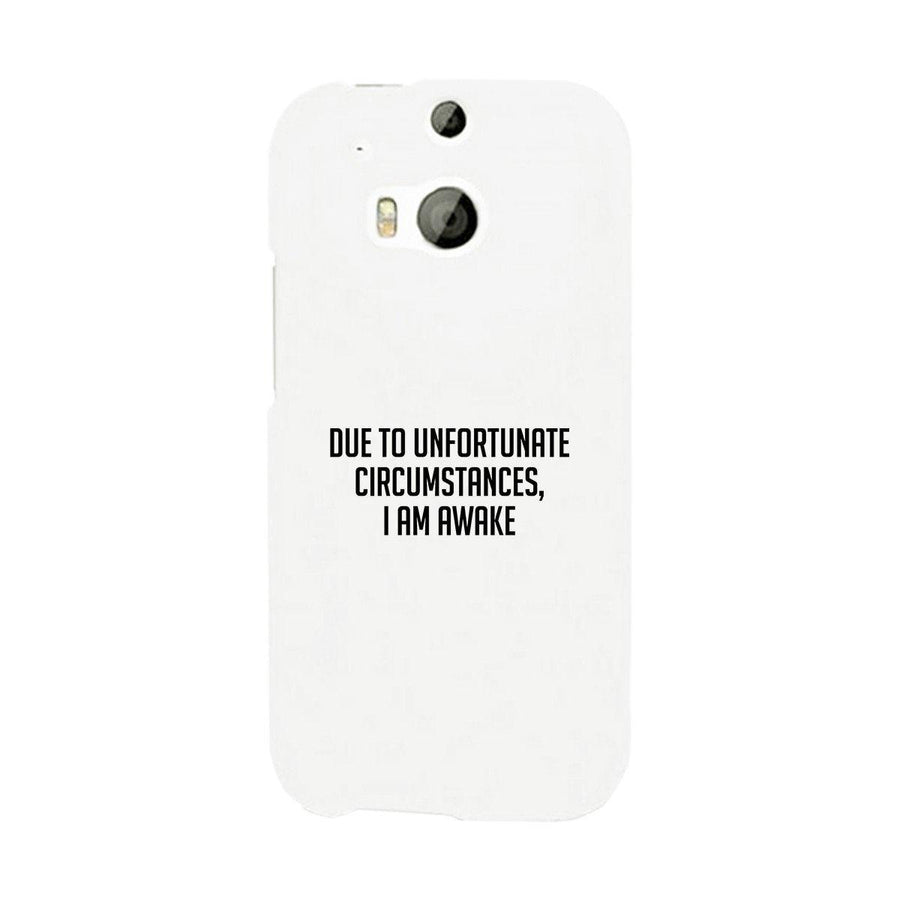 I'm Awake White Ultra Slim Cute Phone Cases For Apple, Samsung Galaxy, LG, HTC