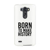 Born To Make White Inspirational Quote Phone Cases For Apple, Samsung Galaxy