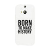 Born To Make White Inspirational Quote Phone Cases For Apple, Samsung Galaxy
