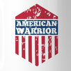American Warrior US Flag Mug Patriotic Gift Mug Dishwasher Safe
