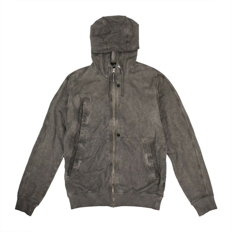 'Shadow Project' Asym Sweatshirt - Gray