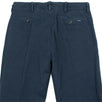Cotton Classic Fit Pants - Navy Blue
