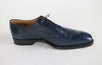 Leather Wingtip Oxfords - Blue