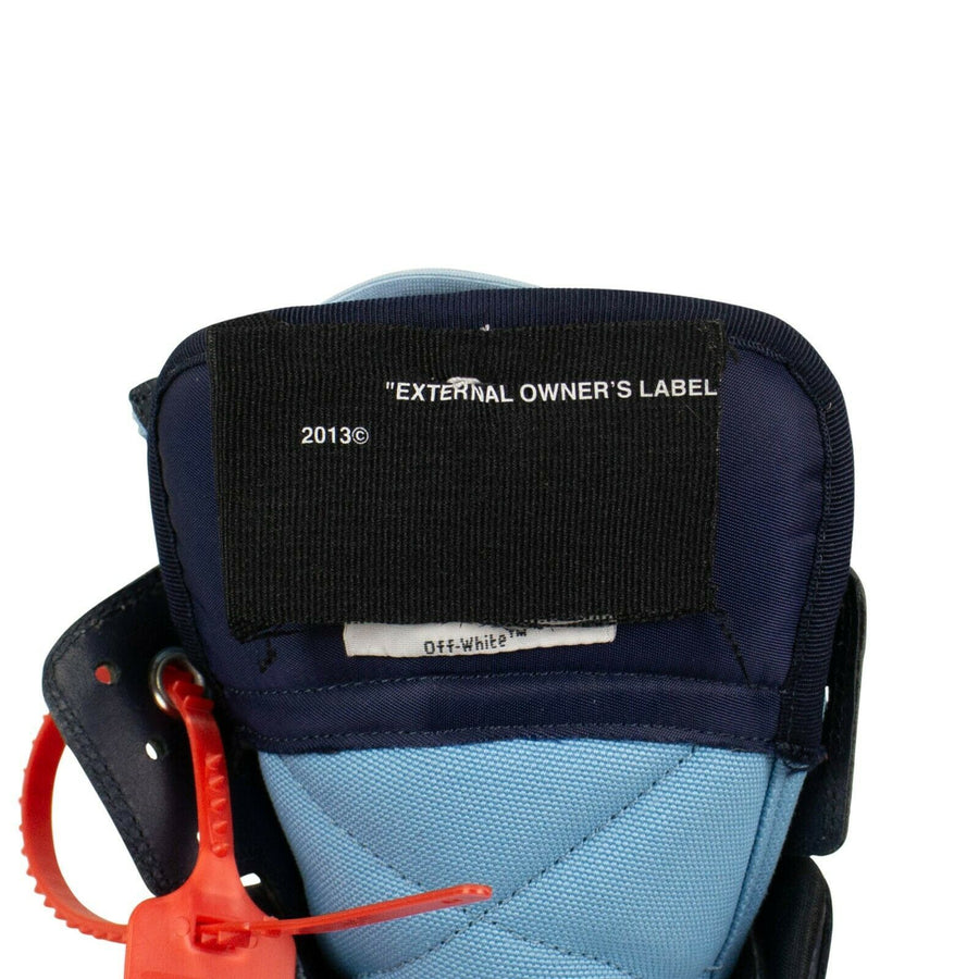 'Off Court' High Top Sneakers - Blue
