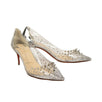 'Grotika' Pvc 70mm Pumps Heels - Silver