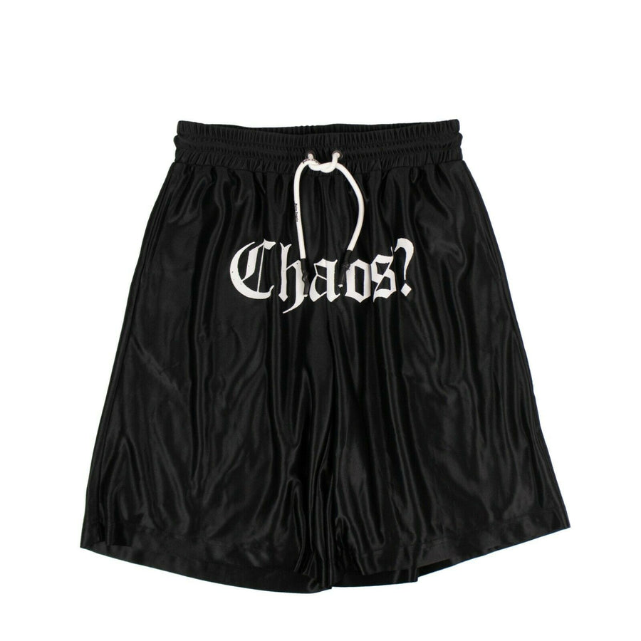'Chaos' Mesh Shorts Pants - Black