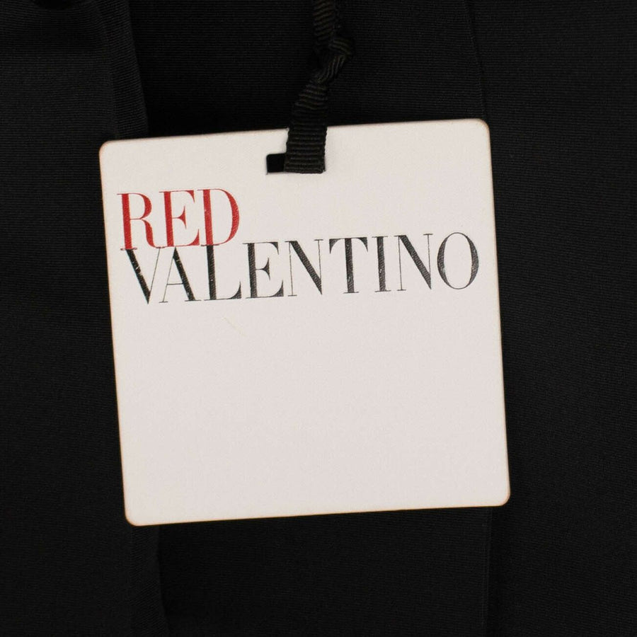 Satin Thick Pleated Flare Shorts - Black