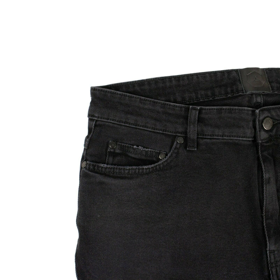 Hoss Fully Loaded WIth Rings Jeans - Black