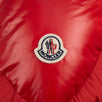 'Eloy' Accent Down Filled Quilted Puffer Coat - Red