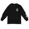 'Get Weird' ASSC Long Sleeve Shirt - Black