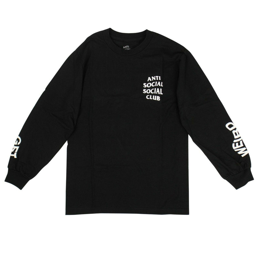 'Get Weird' ASSC Long Sleeve Shirt - Black