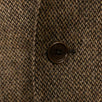 Drop 7 Tweed Wool Three Roll 2 Button Sport Coat - Brown