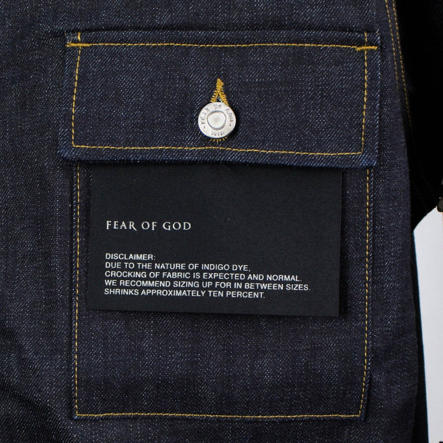 Fifth Collection Raw Selvedge Long Denim Jacket