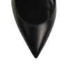 Leather Opyum YSL Logo Pumps - Black
