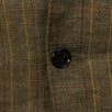 Drop 6 Plaid 3 Roll 2 Button Linen Sport Coat - Light Brown