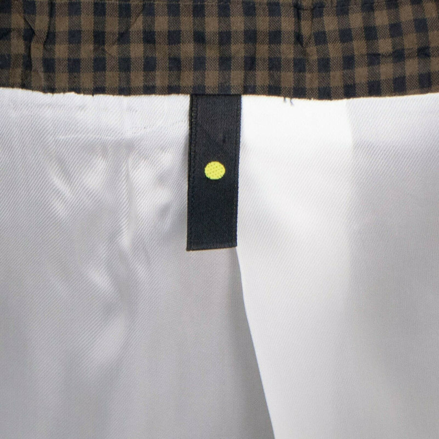 Drop 10 Gingham Check Silk 2 Button Sport Coat - Brown