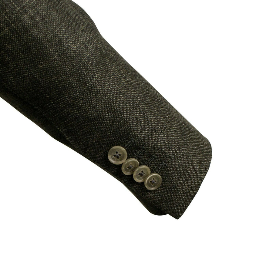 Drop 8 Linen Blend Two Button Sport Coat - Green