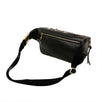 Leather Gem Stud Gold YSL Embellished Belt Bag - Gold