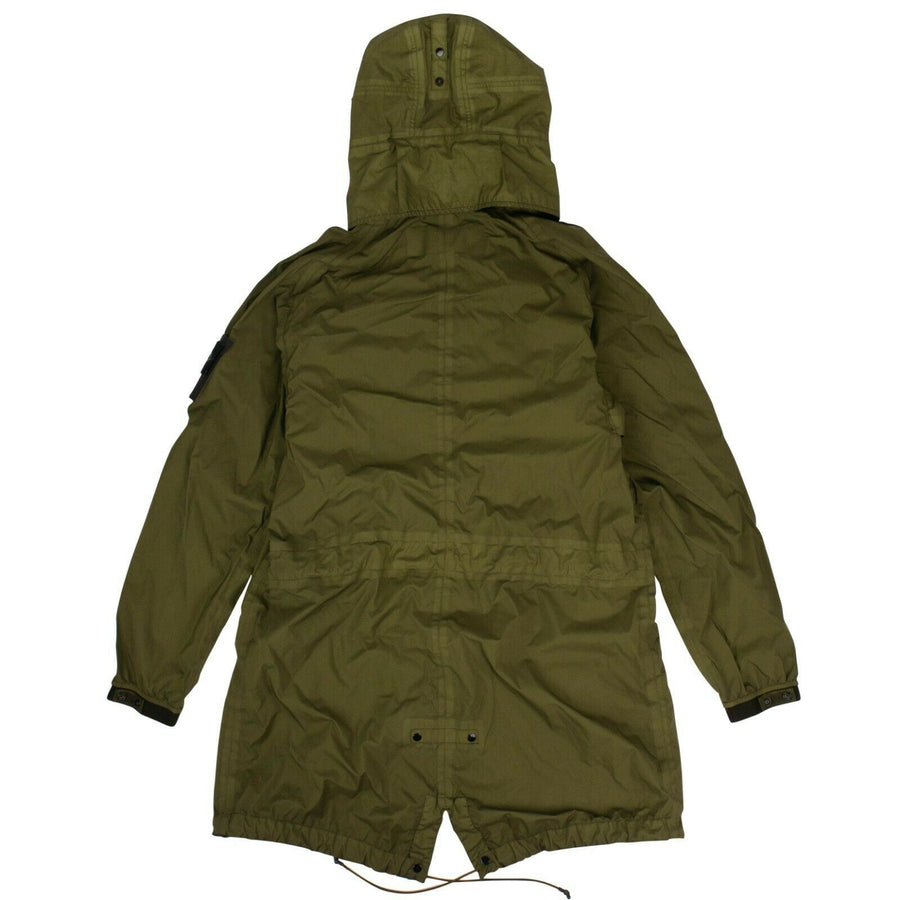 Garment Dyed Performance Tela Parka Jacket - Green