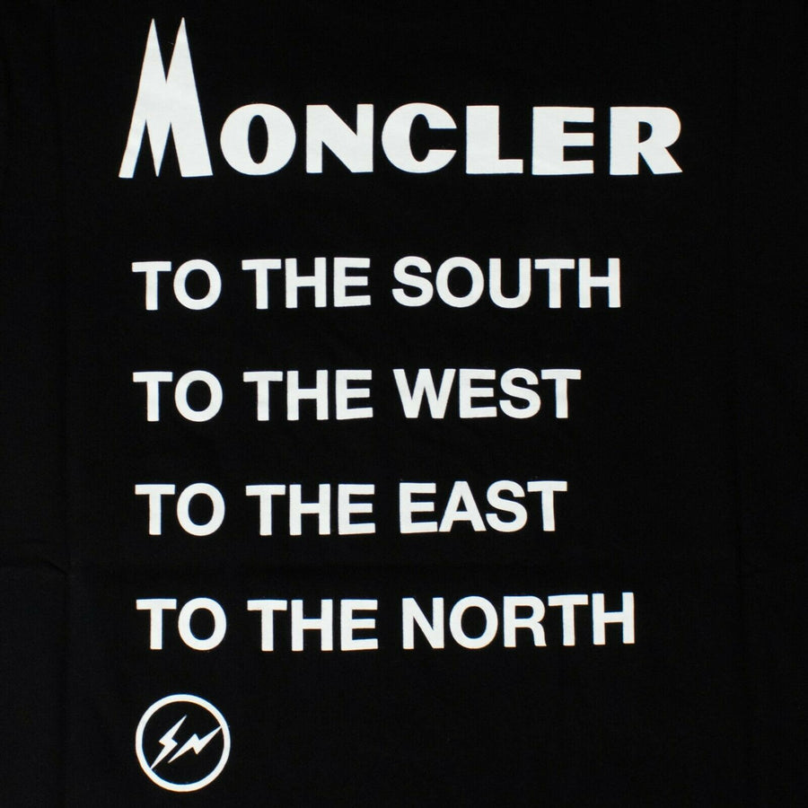 Moncler Fragment Hiroshi Fujiwara Cotton T-Shirt - Black