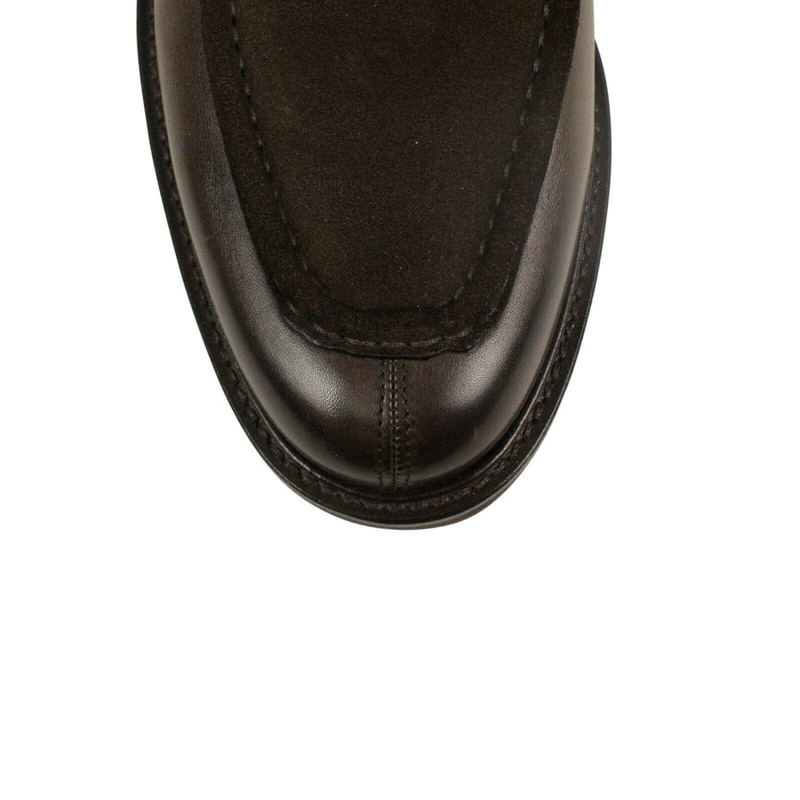 Leather Derby Shoes - Brown