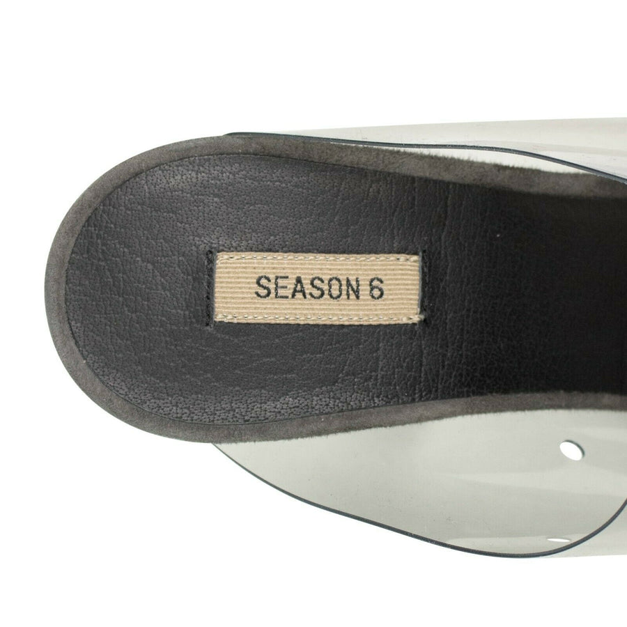 Season 6 PVC Mules Pumps - Smoky Gray