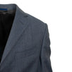 Drop 6 Wool 3 Roll 2 Button Classic Fit Suit - Blue
