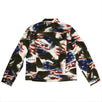 Eagle Print Cotton Denim Jacket - Multi-Color