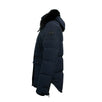 Women's 'Midcore' Down Puffer Jacket - Navy Blue