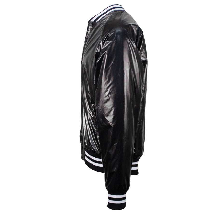 Metallica Zip-Up Bomber Jacket - Black