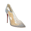 Degrastrass Pvc 100mm Crystal Pumps - Clear / Powder Blue
