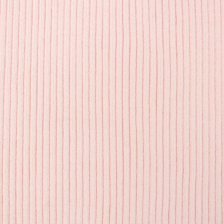 Ribbed Long Sleeve Turtleneck Sweater Dress - Pink