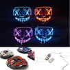 Rave EL Wire Halloween Party Mask Assorted Colors