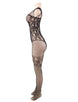 Plus Size Fishnet And Lace Bodystocking