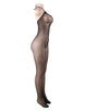 Plus Size Halter Top Fishnet Bodystocking