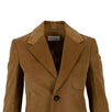 Corduroy Tailored Blazer - Camel