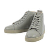 Men's Louis Leather Hi-Top Sneakers - Olive Green