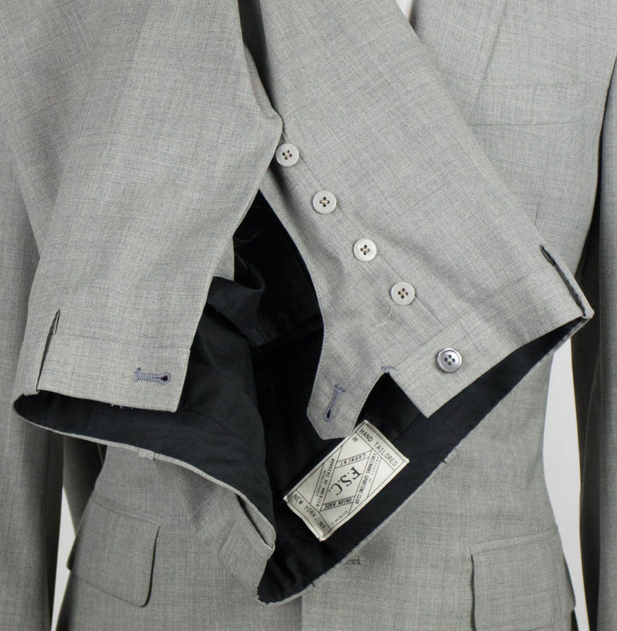 Martin Greenfield 2 Button Wool Suit - Gray