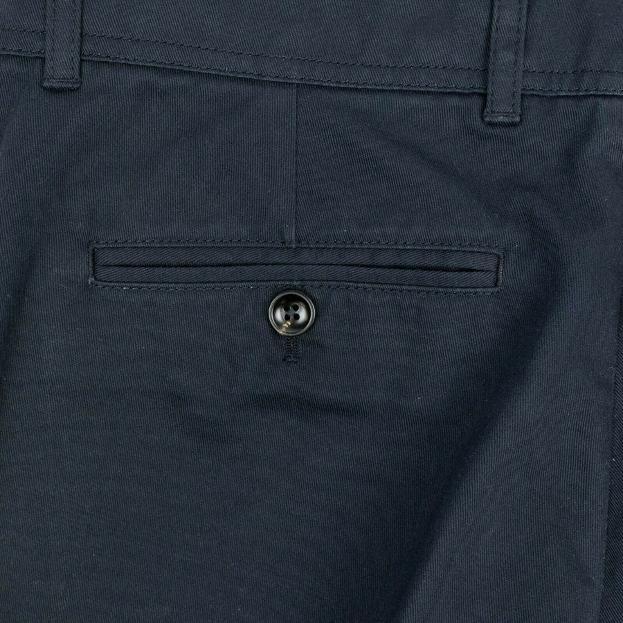 Cotton Pants - Navy Blue