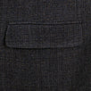 Drop 8 3 Roll 2 Button Wool Sport Coat - Dark Purple
