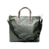 Saffiano Leather Zippered Tote Bag