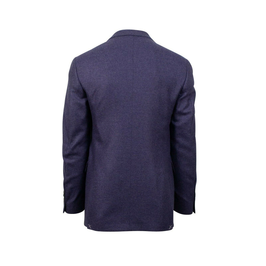 Drop 6 3 Roll 2 Button Cashmere Sport Coat - Purple
