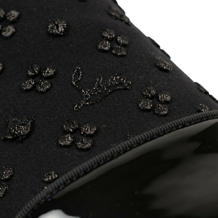 Rollerboy Jacquard Brocade Wholecut Venetian Loafers - Black