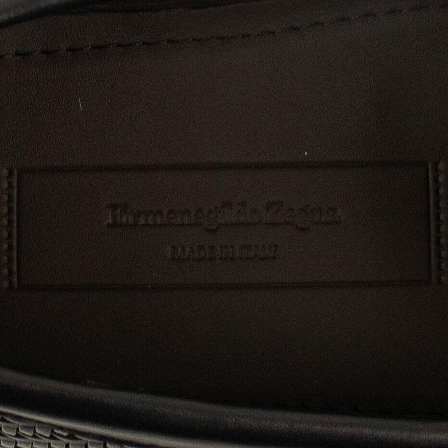 Leather Driver Loafer - Black