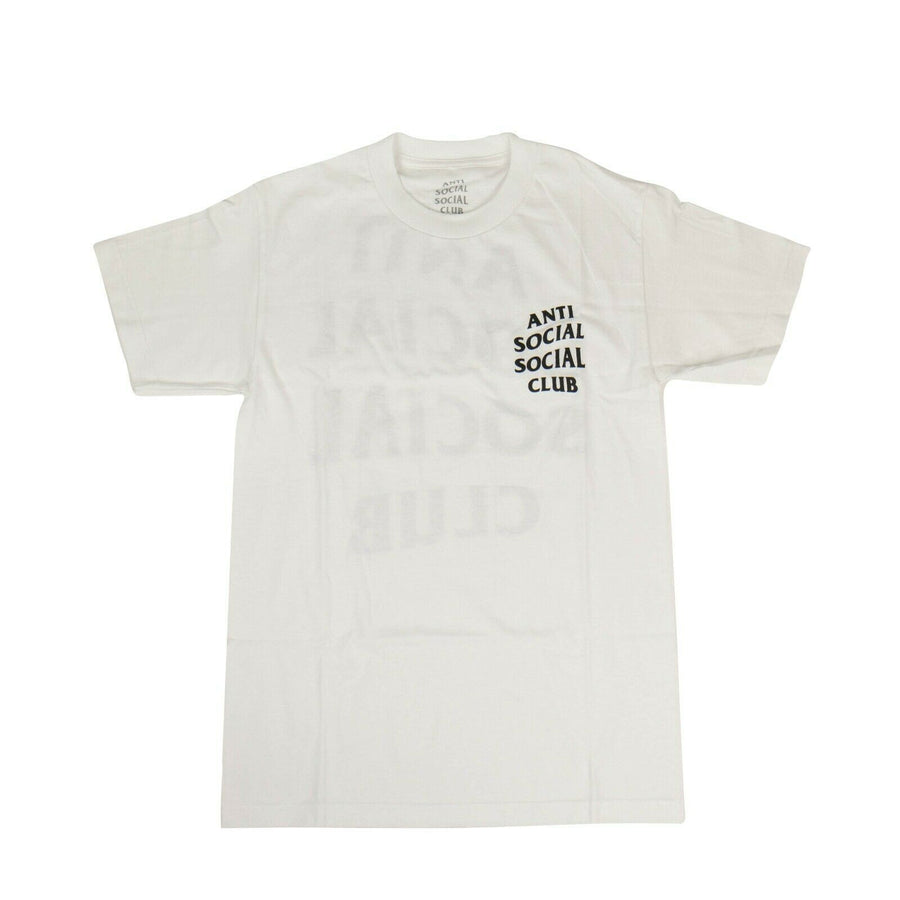 Cotton 'ASSC' Black Logo T-Shirt - White